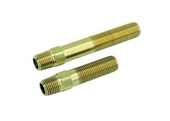 PCS Company - Adjustable Brass Hex Pipe Nipples