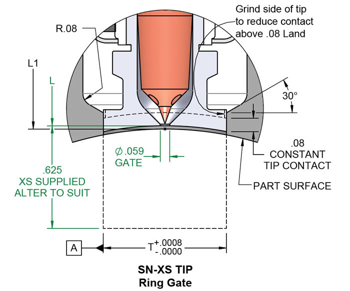 PCS Company - HSB-23-1-SN-075XSF-1