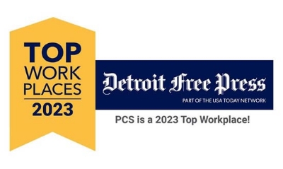 Detroit Free Press Names PCS Company a Winner of the Michigan Top Workplaces 2023 Award