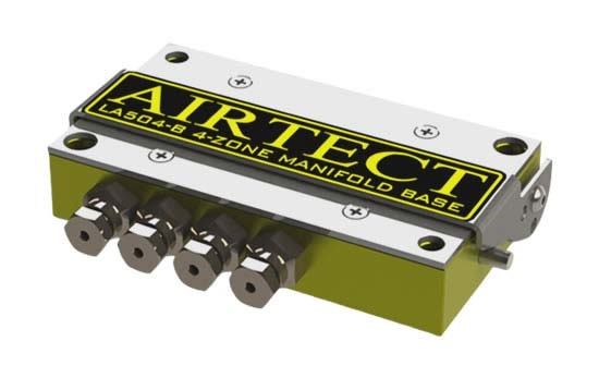 Picture of AIRTECT LA504-B 4-Zone Modular Leak Alarm Manifold Base