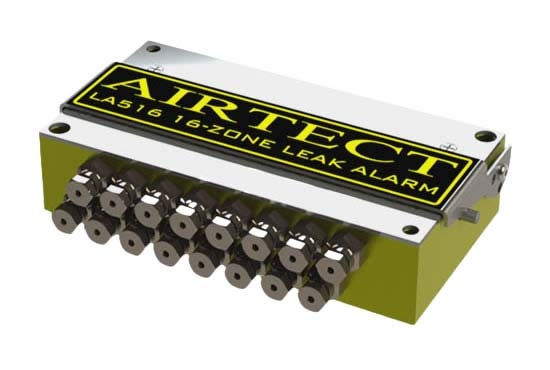 Picture of AIRTECT LA516-B 16-Zone Modular Leak Alarm Manifold Base