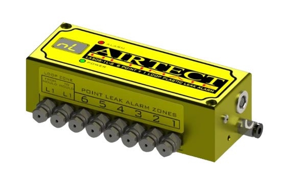 Picture of AIRTECT ULTIMATE LA506 6-Zone + 1 Loop Fixed Stand-Alone Leak Alarm Manifold