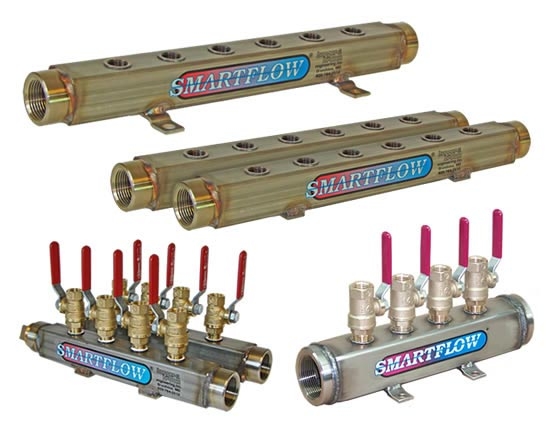 Picture of Smartflow® Stainless Steel Manifolds with Low Profile Ports
