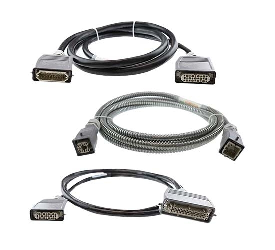 Picture of Power  and Thermocouple Cables
